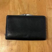 Macy's Black Leather Wallet