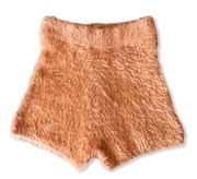 High Rise Furry Bike Shorts 