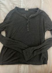 Brandy Melville John Galt Long Sleeve Shirt