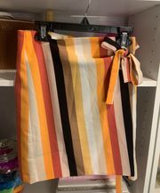 Color-block Skirt