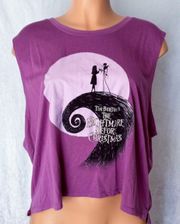 - Purple, Nightmare Before Christmas, Graphic Tee