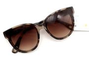 NWT Lele Sadoughi Tortoise Brooklyn Sunglasses Cat Eye