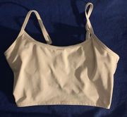 Victoria's Secret PINK ACTIVE Off White Sports Bra Size Small