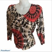 White House Black Market Snap Front Cropped Cardigan S Colorful Casual