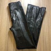 Abercrombie & Fitch Pull On Faux Leather Pants! Size Small