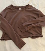 Cropped Crewneck