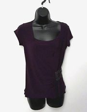 deep purple Jason Maxwell blouse