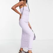 ASOS Purple Tube Maxi Dress