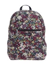 Vera Bradley NWT  Quilted Cotton Backpack Itsy Ditsy Floral Book Bag