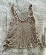 Urban Outfitters Lace Up Tank Top