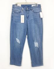 | NWT Cropped Straight Leg Jeans