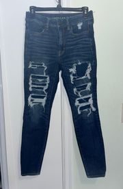Outfitters Patched Jeans