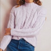 Charlie Holiday Fairmont Sweater Lilac Size 4