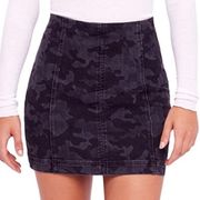 Camo Mini Skirt