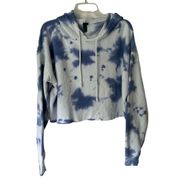 Wild Fable Cropped Tie Dye Hoodie