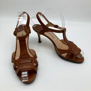 Leather Heeled Sandals