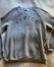 Fleece Venice Crewneck Sweater