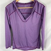 Zella Lightweight Hooded Activewear Top Size XS