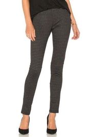 Sanctuary Black Gray Plaid Pull On Leggings Pants Size Medium