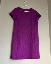 DULUTH Trading US Women’s L Pink Space Dye NoGA Classic Short Sleeves Dress