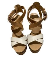Vince Camuto Wedge Ankle Strap Sandals