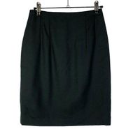 Charter Club Petites Pine Green Wool Pencil Skirt 4P