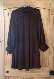 Chocolate Brown dress size medium