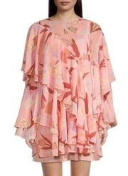 Brand New Ted Baker Wedding Ruffle Mini Dress - Perfect for Summer Size 8