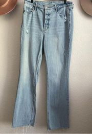 Old Navy Extra High-Waisted Button-Fly Kicker
Boot-Cut Jeans for Women Size 14