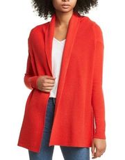 Adyson Parker stitch fix red ribbed open front sweater cardigan size medium