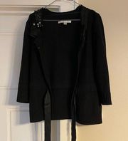 Black Decorative Cardigan