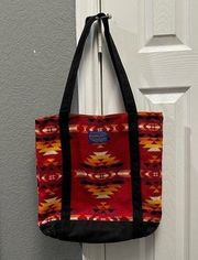 Pendleton Aztec Red Tote Bag