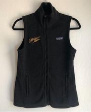 Patagonia  Better Sweater Vest Black Women’s Size XS