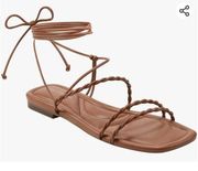 Marc Fisher Women's Lakita Flat Sandal