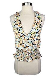 Sienna Sky Floral Smocked Halter Top