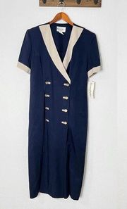 Danny & Nicole Vintage Long Blazer Dress