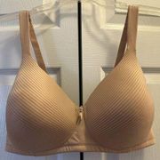 Vanity Fair Beige Smoothing T Shirt Bra Size 40DD