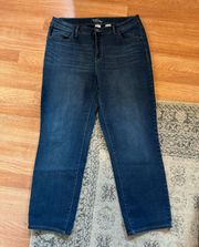 Time And Tru Size 16 Straight Jeans