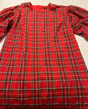 J.Crew  Holiday Tartan Cocktail Dress