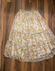 Floral Skirt 