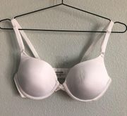 Lily Of France White Bra. Size 36C