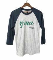 Next Level Apparel Grace Wins Baseball Style T-shirt Size XS