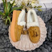 NEW Platform Moccasin Loafers