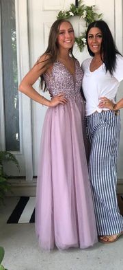 Lavender Prom Dress