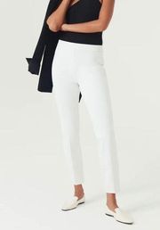 NWT Spanx On-the-Go Ankle Slim Straight Pant Size M Classic White