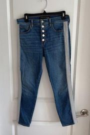 918 Veronica Beard Debbie Beacon Wash High Rise Jeans Size 29/8 Color Blue