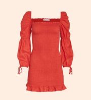 Red 'Hilary' Dress