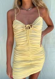 Butter Keyhole Dress S