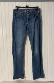 New York & Company Size 6 Jeans Women's Low Rise Bootcut Curvy Denim