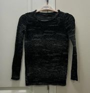 Daisy Fuentes Black Knit Sweater Size Small